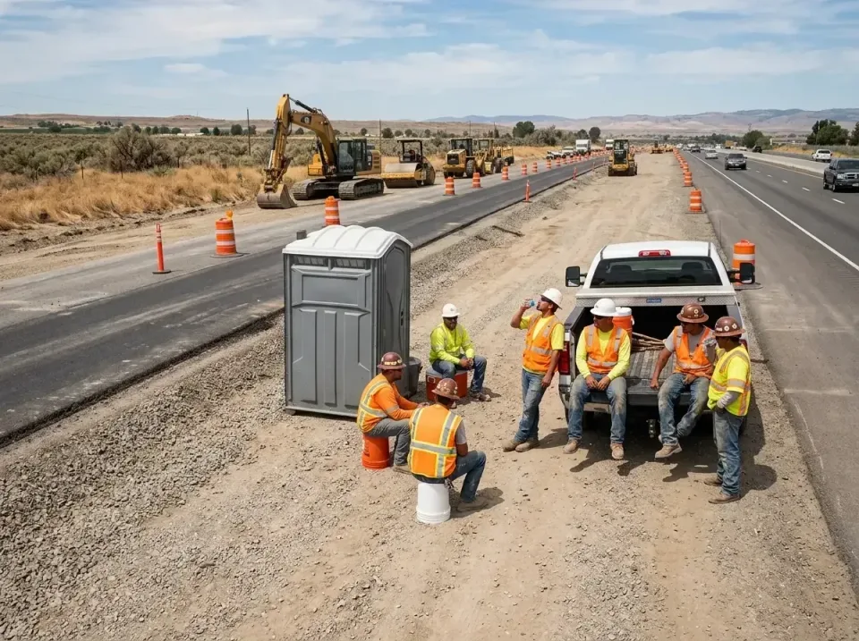 highway-road-construction-crew-007 — frequently asked questions, Porta Potty and Restroom Rentals in Brandon, MS